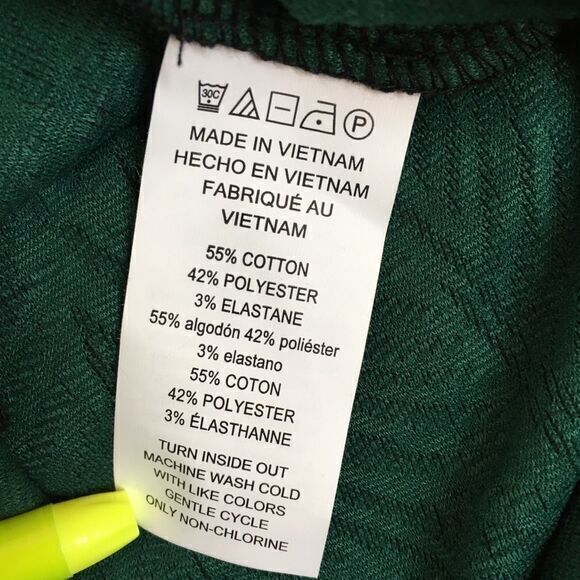 New Michael Kors Green/Emerald‎ Asymmetrical Skirt Calf Length Size L - Picture 5 of 7